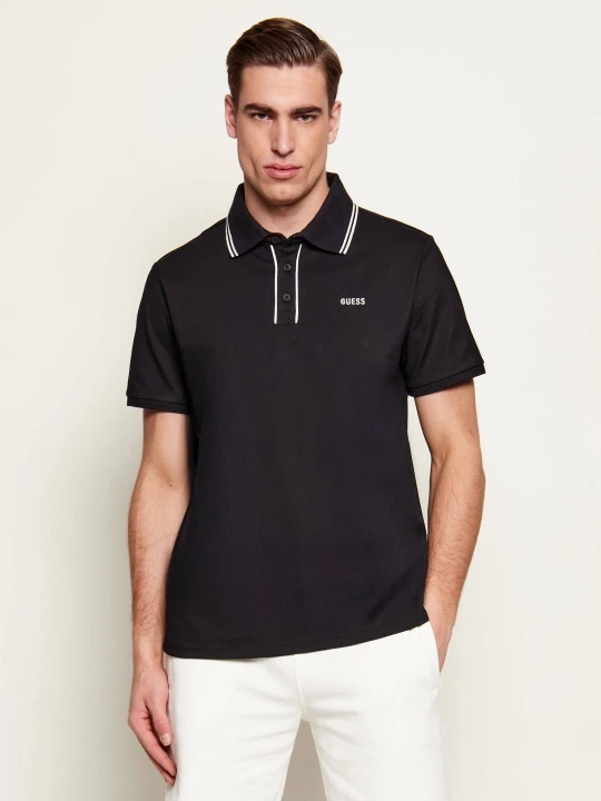 Zdjęcie produktu GUESS Polo Paul | Slim Fit czarny