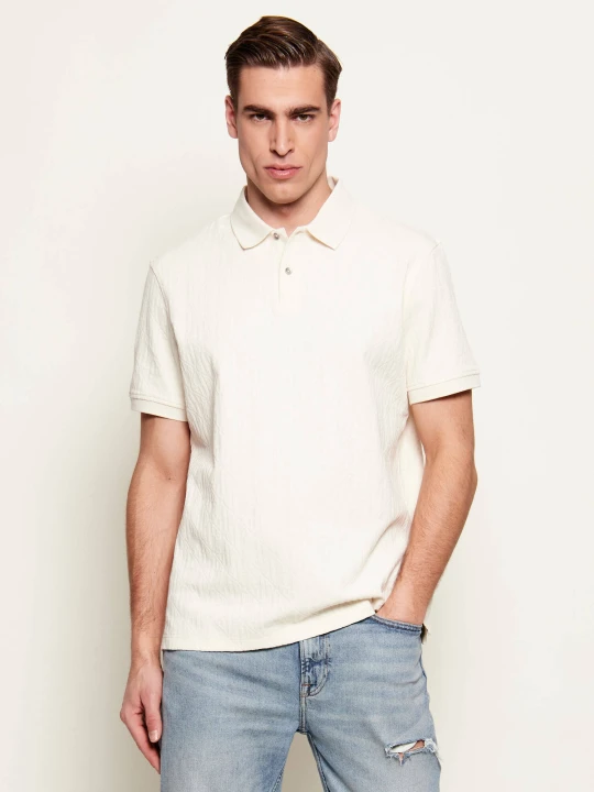 Zdjęcie produktu GUESS Polo | Regular Fit ecru