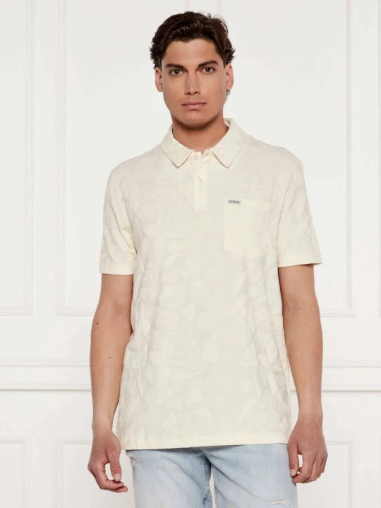 Zdjęcie produktu GUESS Polo | Regular Fit ecru