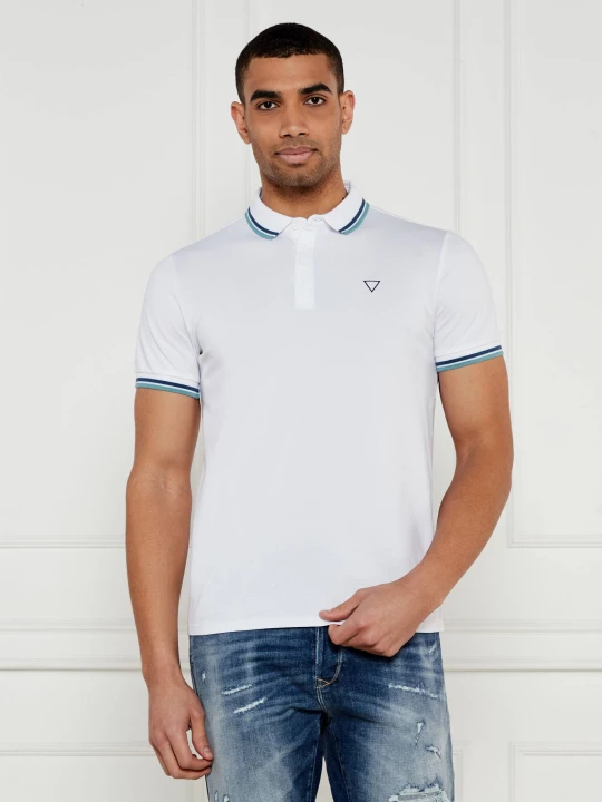 Zdjęcie produktu GUESS Polo | Slim Fit biały
