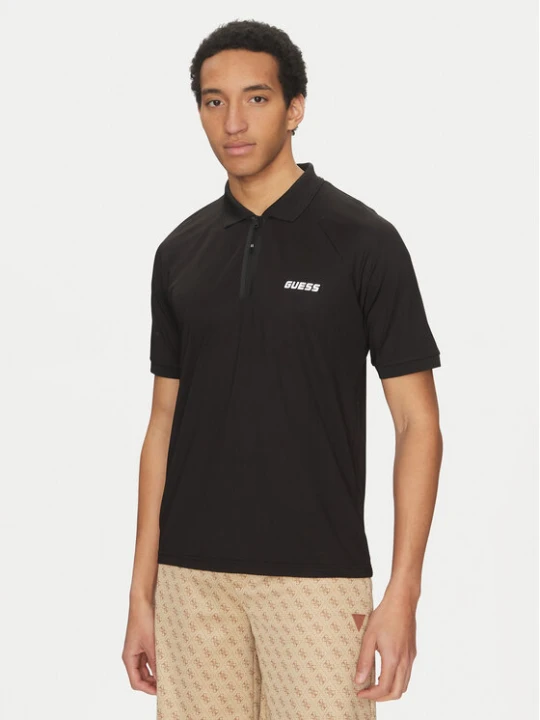Zdjęcie produktu Guess Polo Z5GP00 KCQU2 Czarny Slim Fit