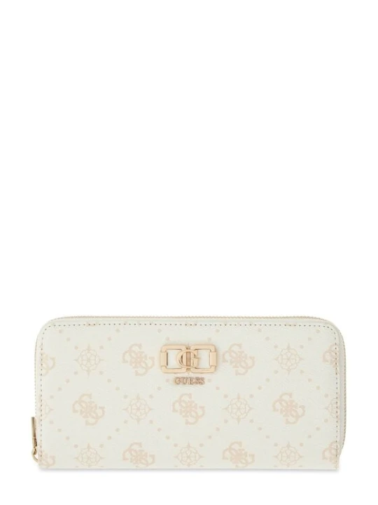 Zdjęcie produktu Guess Portfel Emelie Logo Slg SWGP99 28146 Kremowy