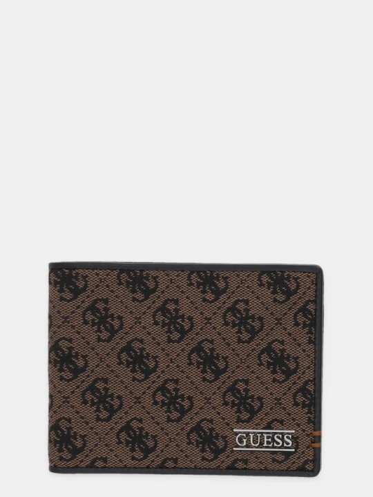 Zdjęcie produktu Guess portfel męski BOSTON brązowy