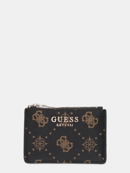 Zdjęcie produktu Guess portfel CARRIE brązowy