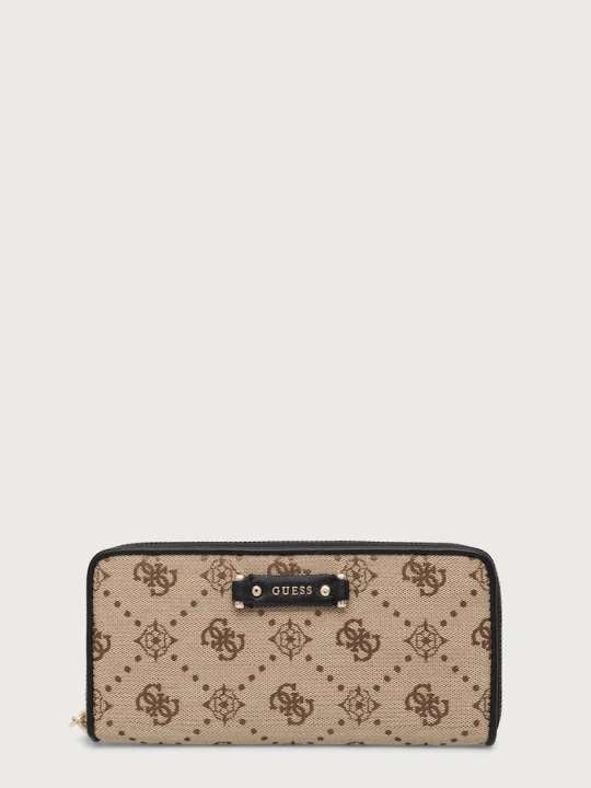 Zdjęcie produktu Guess portfel damski DOROTHY beżowy