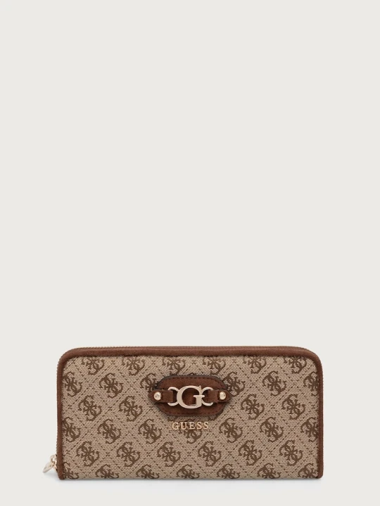 Zdjęcie produktu Guess portfel damski SAMANTHA beżowy