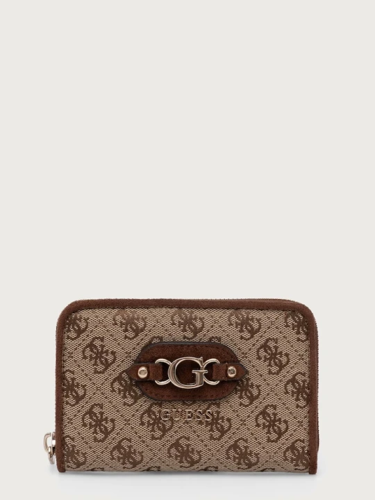 Zdjęcie produktu Guess portfel damski SAMANTHA beżowy