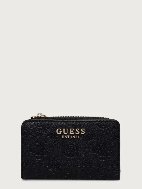 Zdjęcie produktu Guess portfel damski z imitacji skóry BLAKE czarny