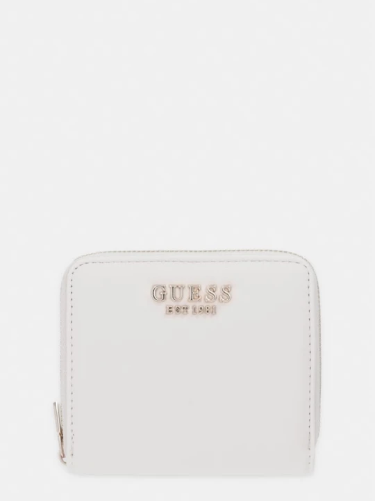 Zdjęcie produktu Guess portfel damski z imitacji skóry COLEEN biały