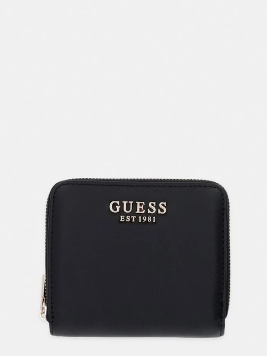 Zdjęcie produktu Guess portfel damski z imitacji skóry COLEEN czarny