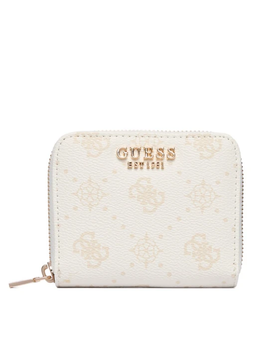 Zdjęcie produktu Guess Portfel Emelie Logo SWGP99 28137 Kremowy