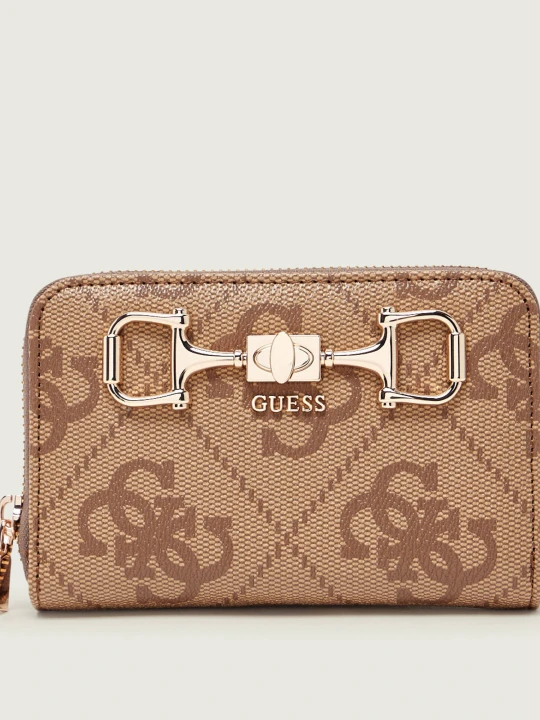 Zdjęcie produktu Guess Portfel JANIE beżowy