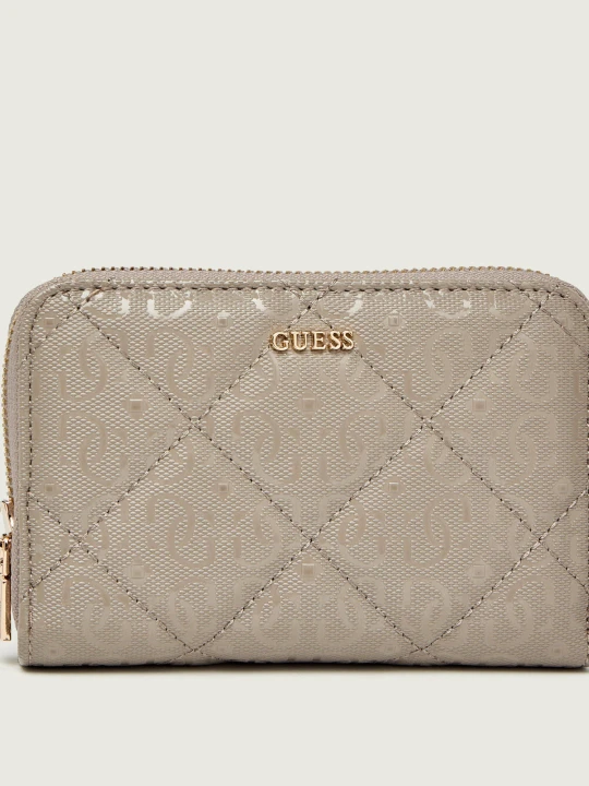 Zdjęcie produktu Guess Portfel LIBBY beżowy