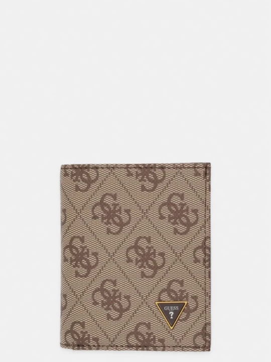 Zdjęcie produktu Guess portfel męski skórzany MILANO beżowy