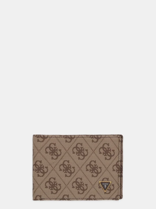Zdjęcie produktu Guess portfel MILANO beżowy