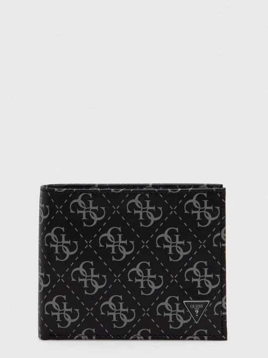 Zdjęcie produktu Guess portfel skórzany VEZZOLA czarny