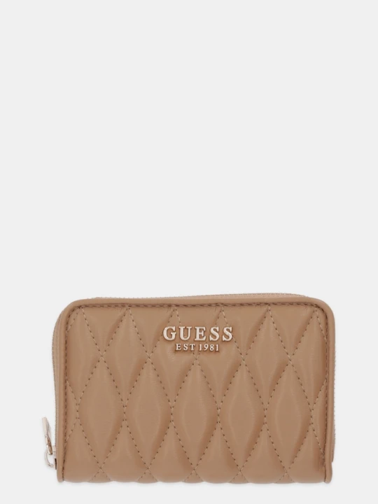 Zdjęcie produktu Guess portfel VALLA brązowy