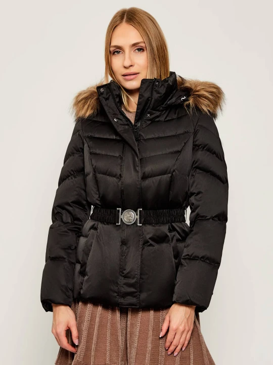Zdjęcie produktu GUESS Puchowa kurtka MARINA | Regular Fit czarny