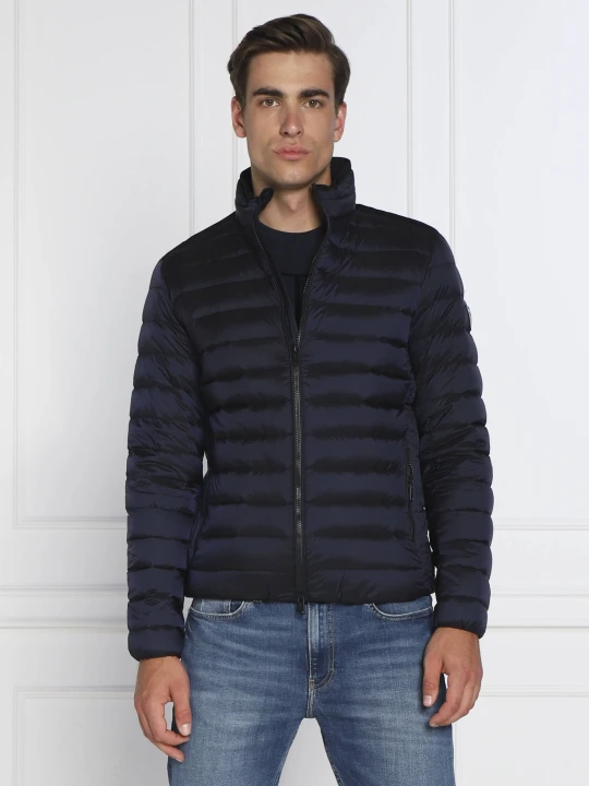 Zdjęcie produktu GUESS Puchowa kurtka | Regular Fit granatowy