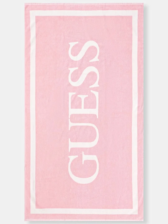 Zdjęcie produktu Guess ręcznik bawełniany różowy