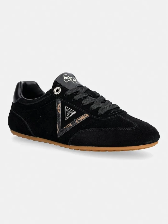 Zdjęcie produktu Guess RELLI sneakersy damskie zamszowe czarny