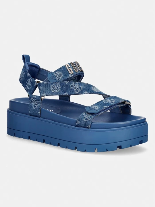 Zdjęcie produktu Guess sandały damskie FETTA granatowy