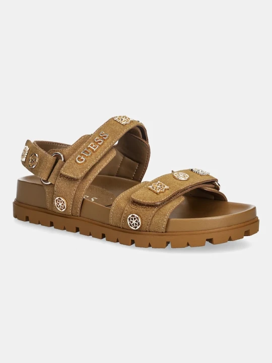 Zdjęcie produktu Guess sandały FLORIZI brązowy