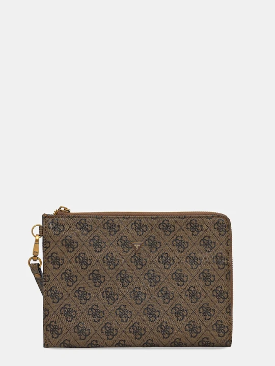 Zdjęcie produktu Guess saszetka męska z imitacji skóry MILANO brązowy