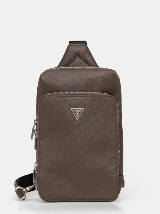 Zdjęcie produktu Guess saszetka MILANO brązowy