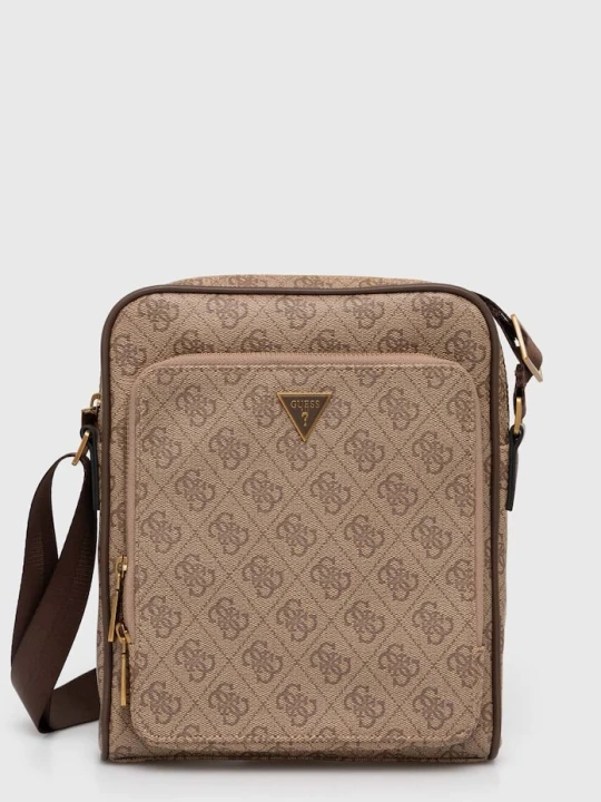 Zdjęcie produktu Guess saszetka MILANO beżowy