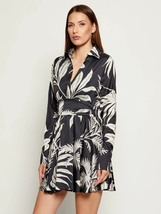 Zdjęcie produktu GUESS Satynowa sukienka CONCETTA czarny