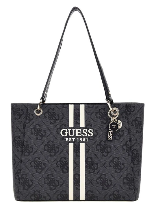Zdjęcie produktu Guess Shopper bag w kolorze antracytowym - 37 x 26 x 10 cm rozmiar: onesize