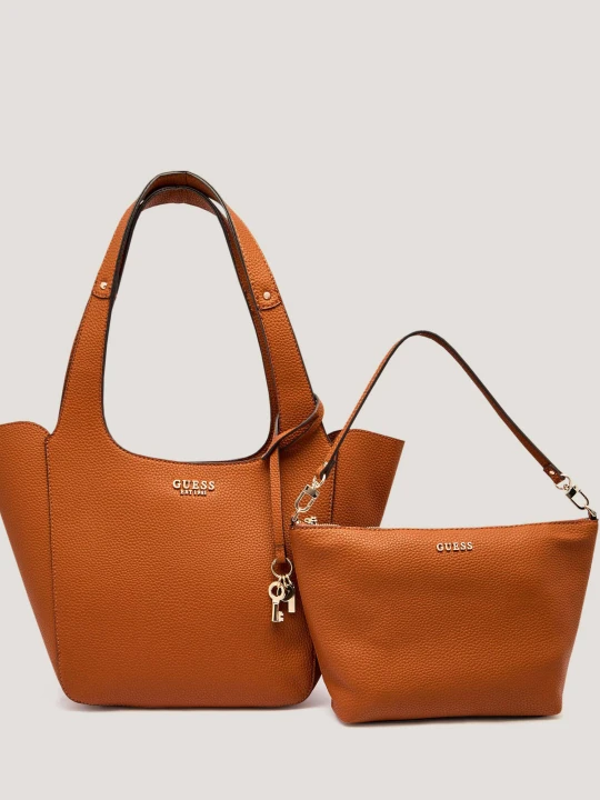 Zdjęcie produktu Guess Shopperka 2w1 CALISTA brązowy