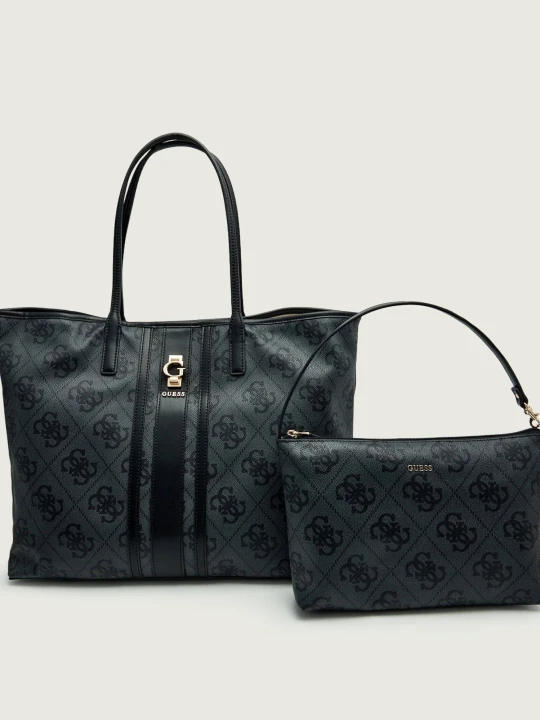 Zdjęcie produktu Guess Shopperka 2w1 ERENIA grafitowy