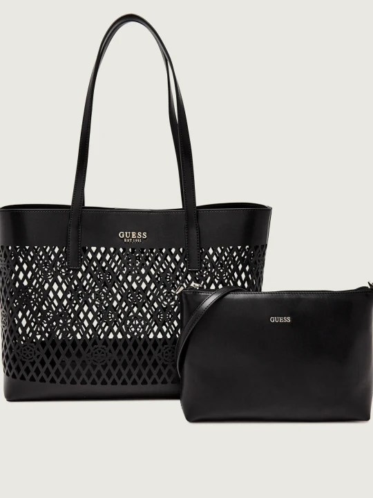 Zdjęcie produktu Guess Shopperka 2w1 LETTY czarny