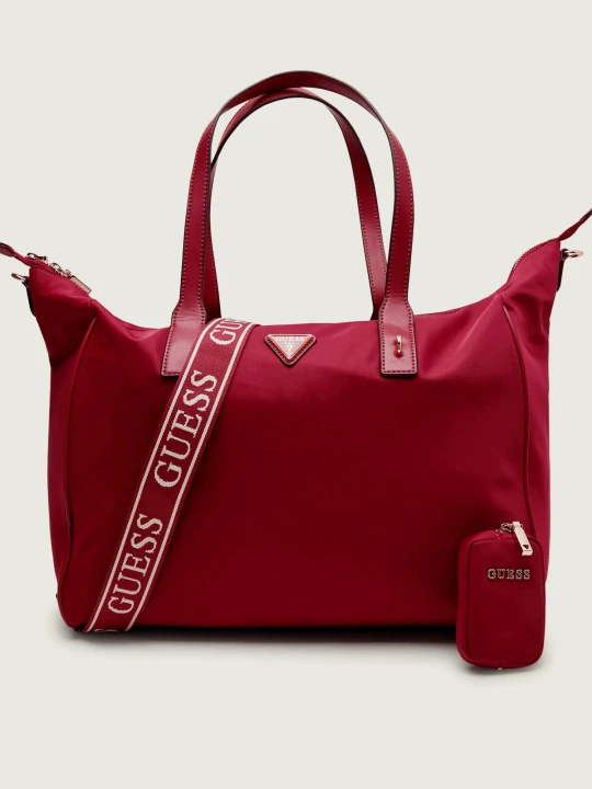 Zdjęcie produktu Guess Shopperka FOLLIE bordowy