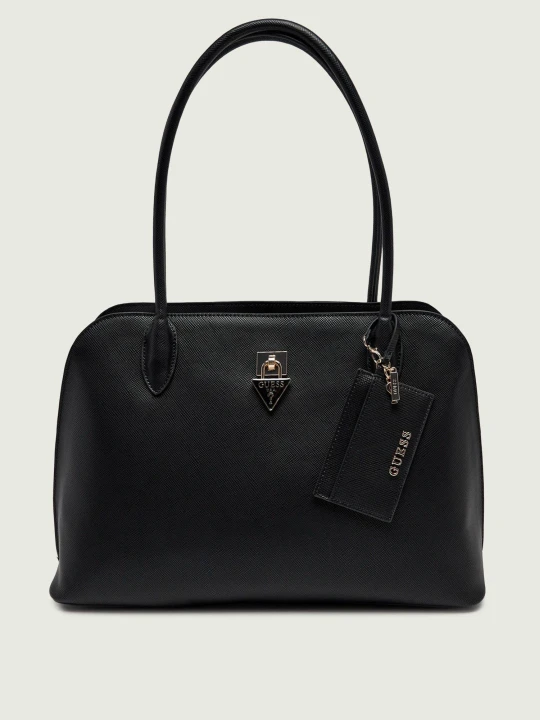 Zdjęcie produktu Guess Shopperka + saszetka PATSIE czarny