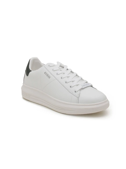 Zdjęcie produktu Guess Skórzane sneakersy biały