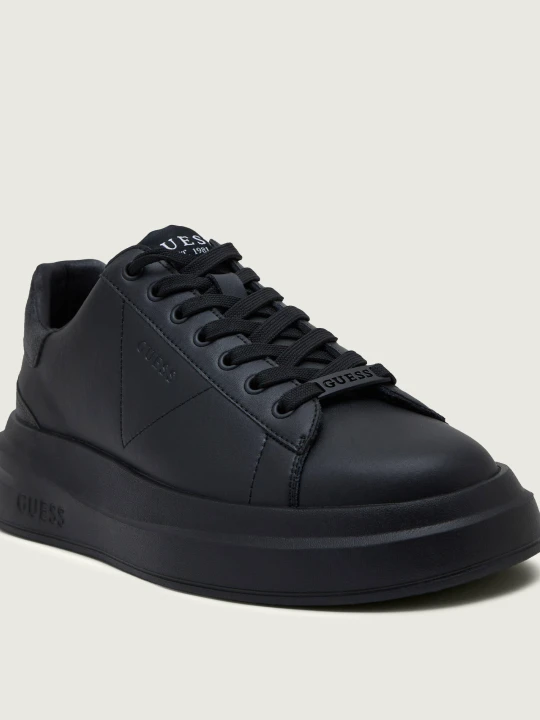 Zdjęcie produktu Guess Skórzane sneakersy ELBA czarny