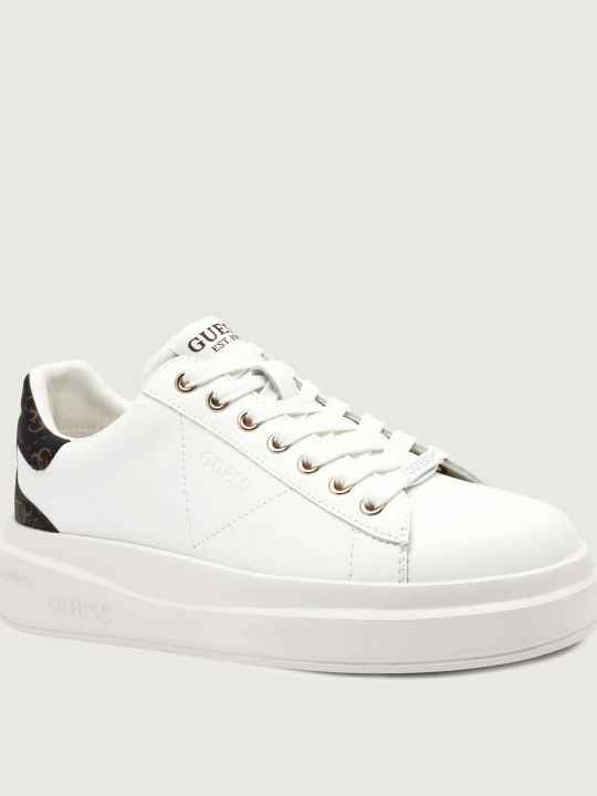 Zdjęcie produktu Guess Skórzane sneakersy Elbina