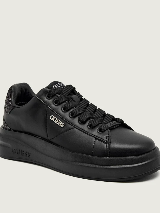 Zdjęcie produktu Guess Skórzane sneakersy ELBINA10 czarny