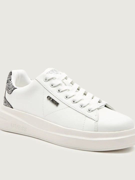 Zdjęcie produktu Guess Skórzane sneakersy ELBINA10 biały