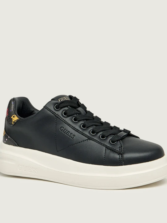 Zdjęcie produktu Guess Skórzane sneakersy ELBINA11 czarny