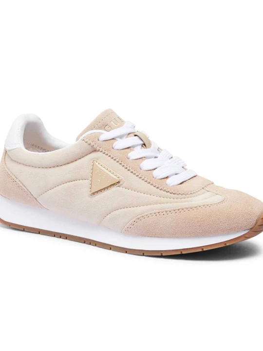 Zdjęcie produktu Guess Sneakersy JELEXA7 | zamsz beżowy