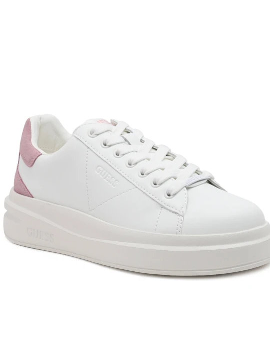 Zdjęcie produktu Guess Skórzane sneakersy LADY ELBINA biały