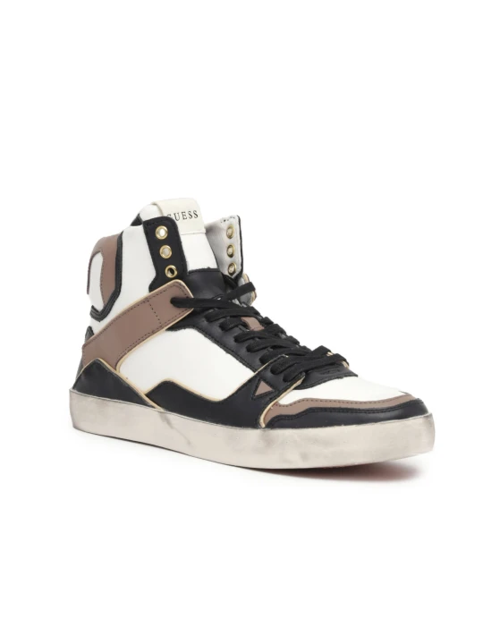 Zdjęcie produktu Guess Skórzane sneakersy LODI SPECIAL biały