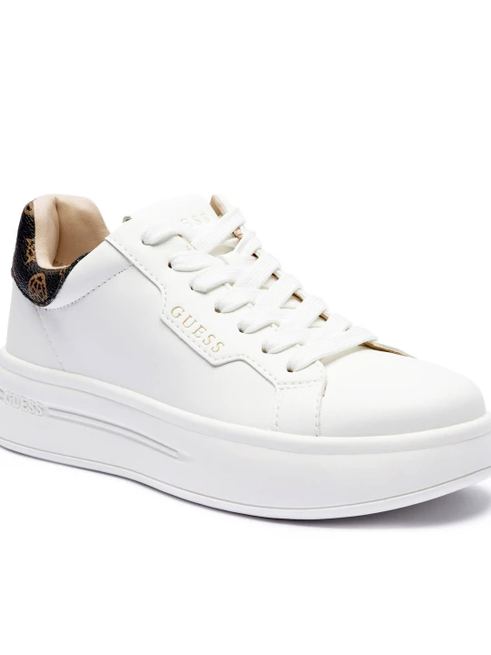 Zdjęcie produktu Guess Skórzane sneakersy WINNIE biały
