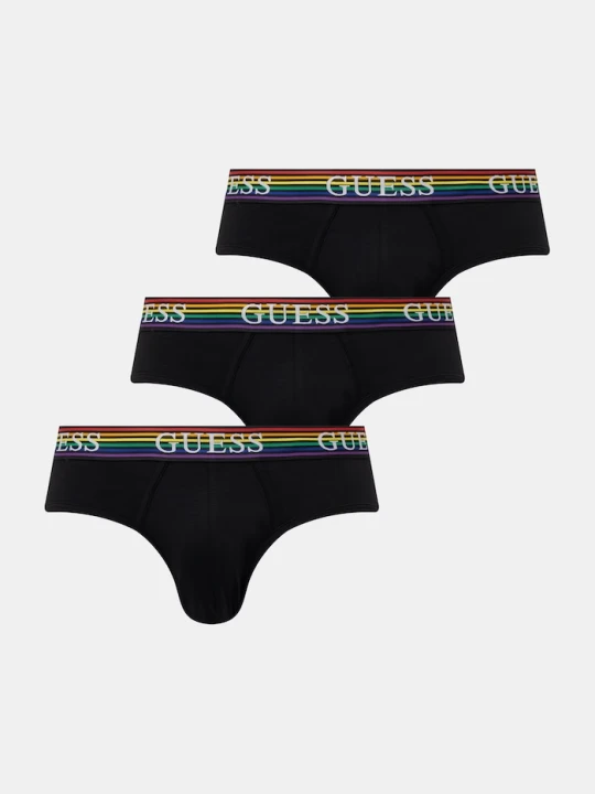 Zdjęcie produktu Guess slipy męskie 3-pack czarny