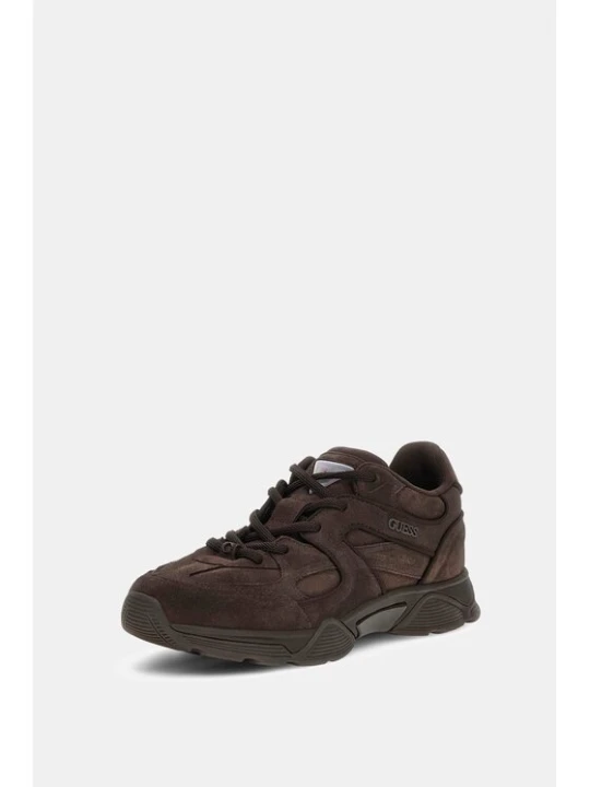 Zdjęcie produktu Guess Sneakersy FLFCOL SUE12 Brązowy ciemny