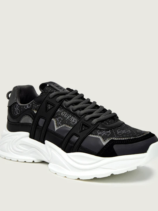 Zdjęcie produktu Guess Sneakersy BELLU | z dodatkiem skóry czarny